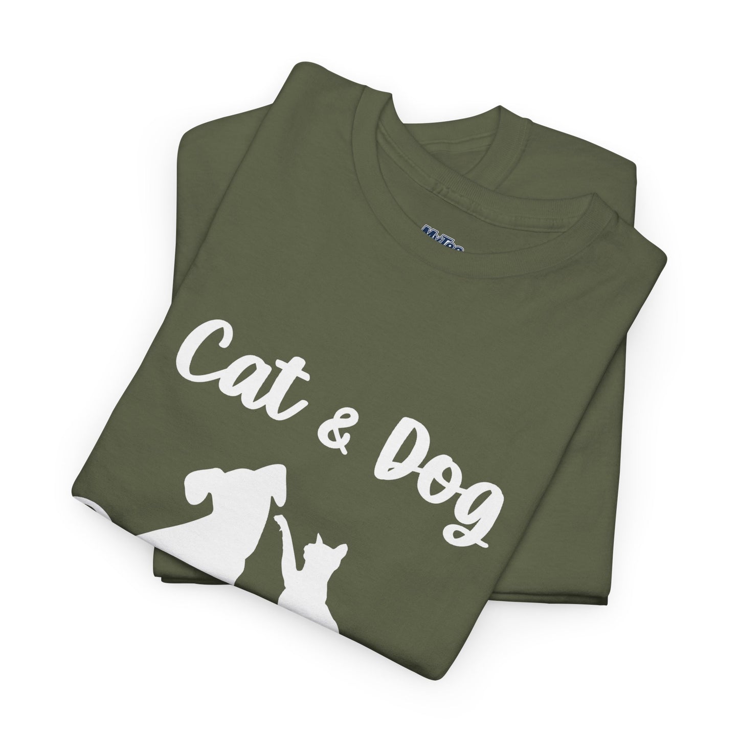 Cat & Dog Mom Cotton T-Shirt - Perfect for Pet Lovers
