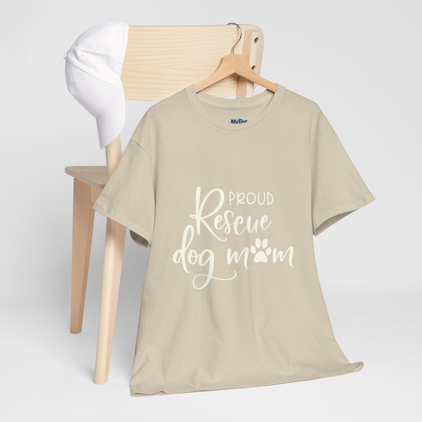 Proud Rescue Dog Mom T-Shirt | Pet Lover Gift