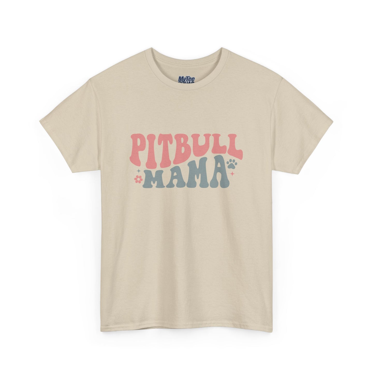 Pitbull Mama Tee – Cute Casual Shirt for Dog Moms & Pet Lovers