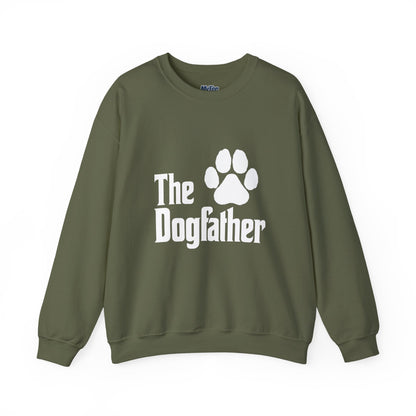 The Dogfather Crewneck Sweatshirt - Perfect Gift For Dog Father