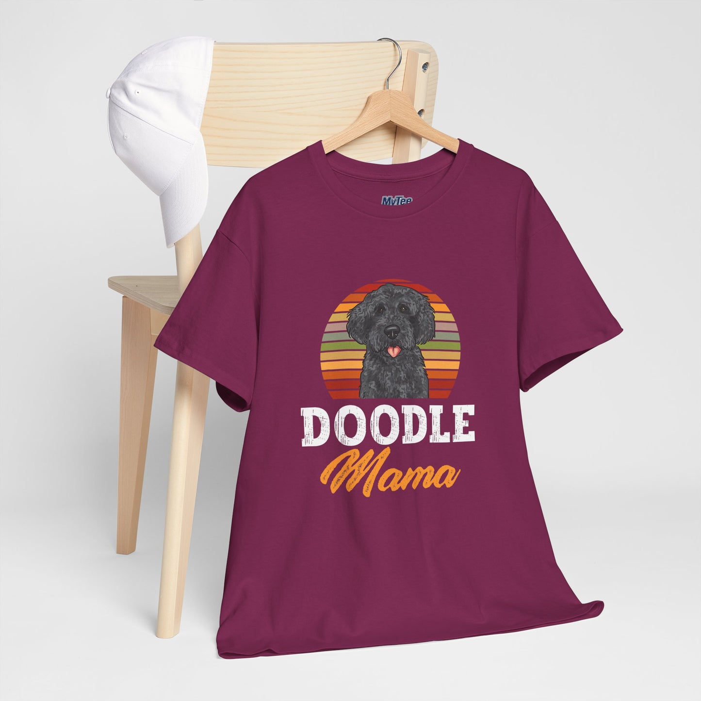'Doodle Mama' Dog Mom Cotton T-Shirt