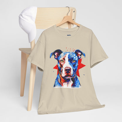 Colorful Pit Bull Unisex T-Shirts | Dog Lover