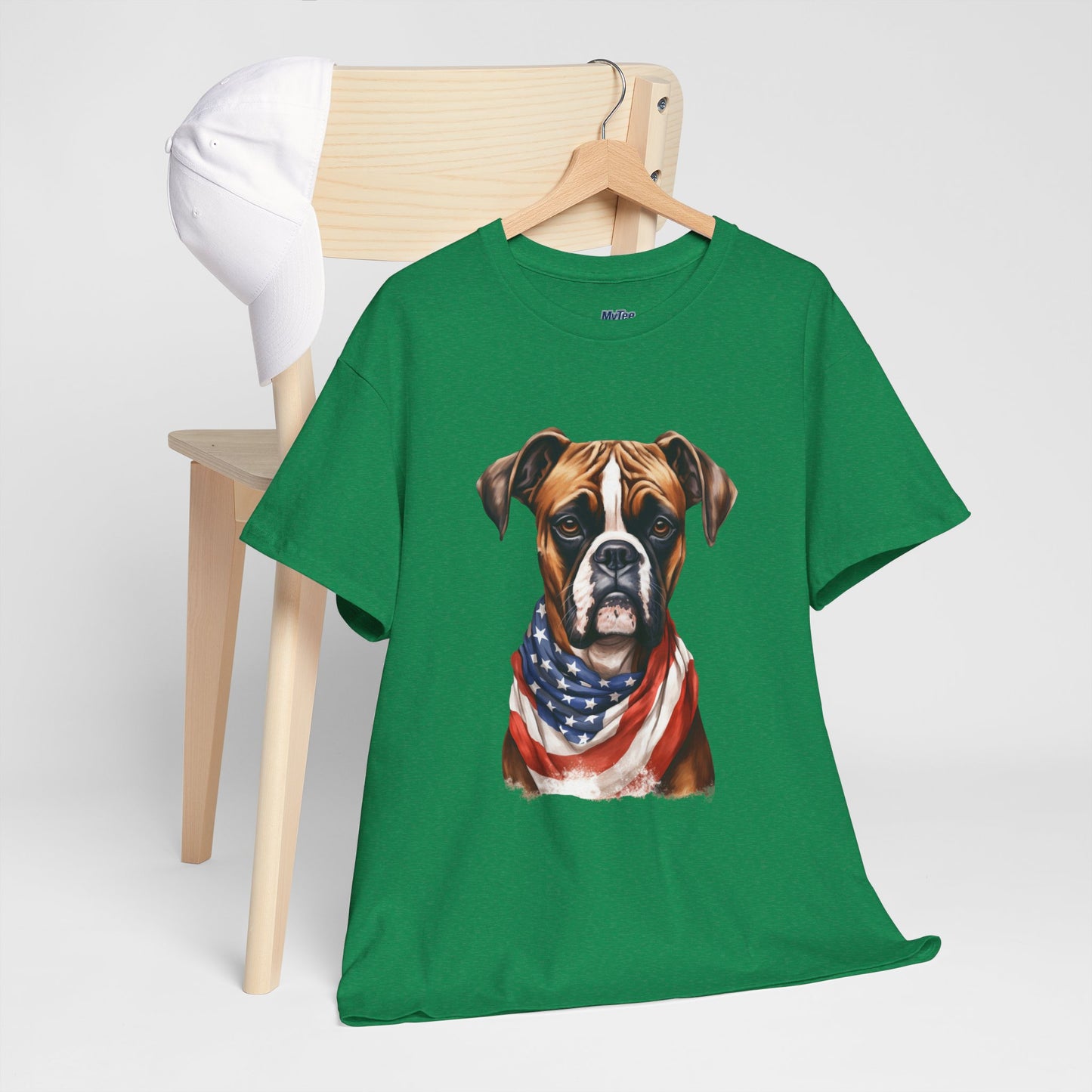 Patriotic Boxer Unisex T-Shirt