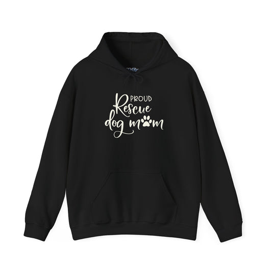 Proud Rescue Dog Mom Hoodie | Dog Mama Gift