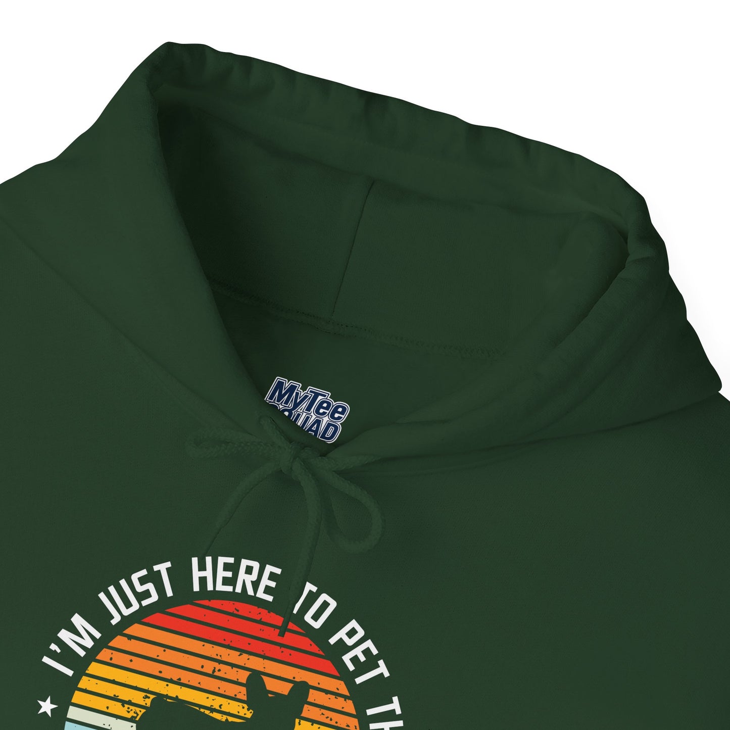 I'm Just Here To Pet The Labrador Retiever Unisex Hoodie