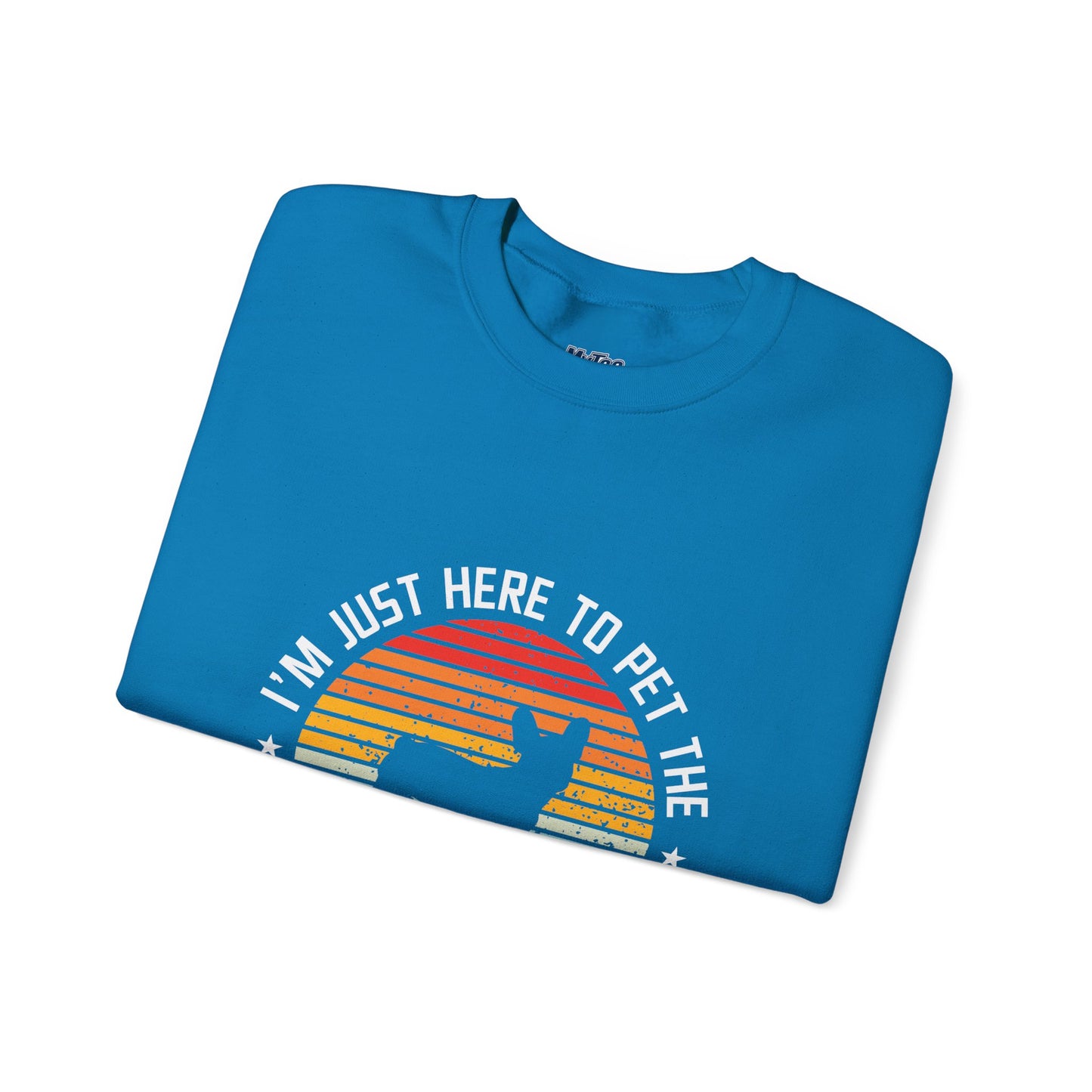 I'm Just Here To Pet The Labrador Retiever Unisex Sweatshirts