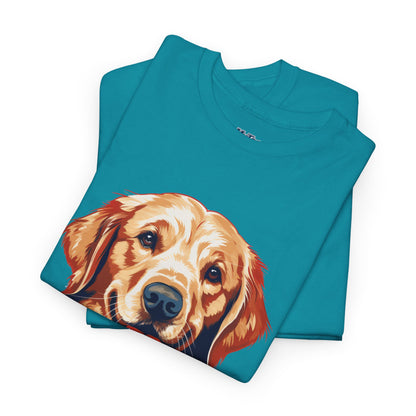 Patriotic Golden Retriever Unisex T-Shirt