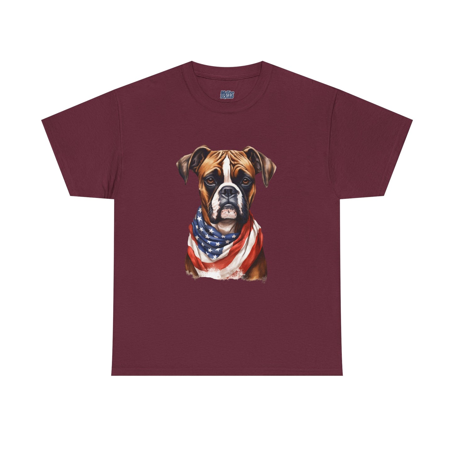 Patriotic Boxer Unisex T-Shirt