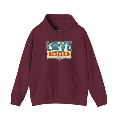 Love Rescued Me Pet Unisex Hoodie
