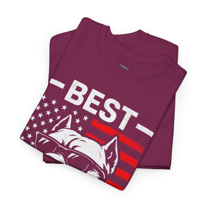 Best Pitbull Dad T-Shirt For Real Dog Father Only