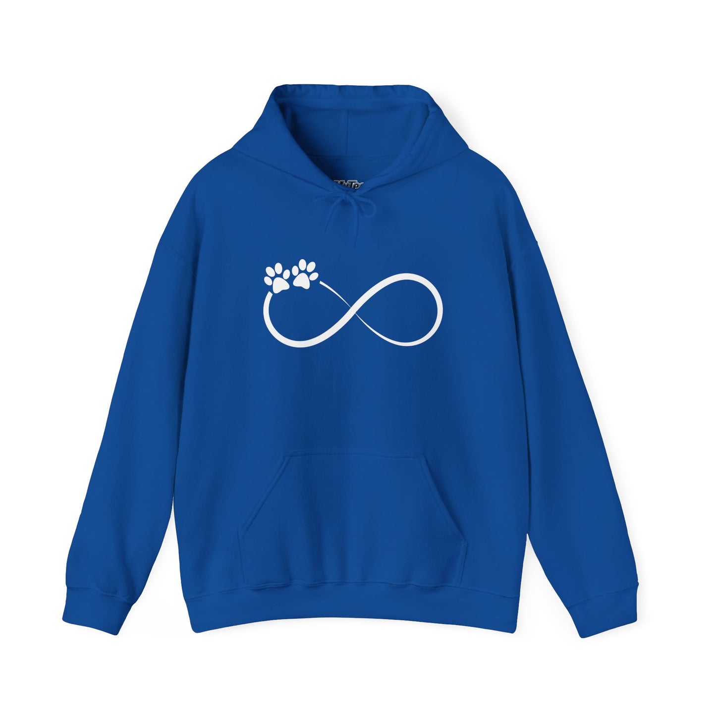 Infinity Paw Unisex Hoodie– Cozy & Timeless Love