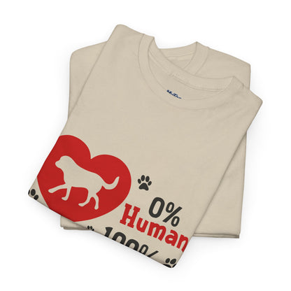 0 % Human, 100% Labrador Unisex T-Shirts