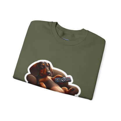 Dachshund Do Not Disturb Sweatshirt  – Unisex Lounge Mode On