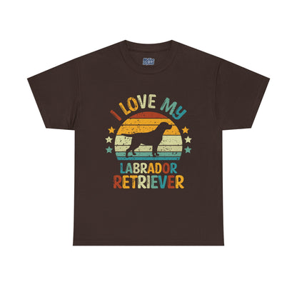 I Love My Labrador Retriever Unisex T-Shirts