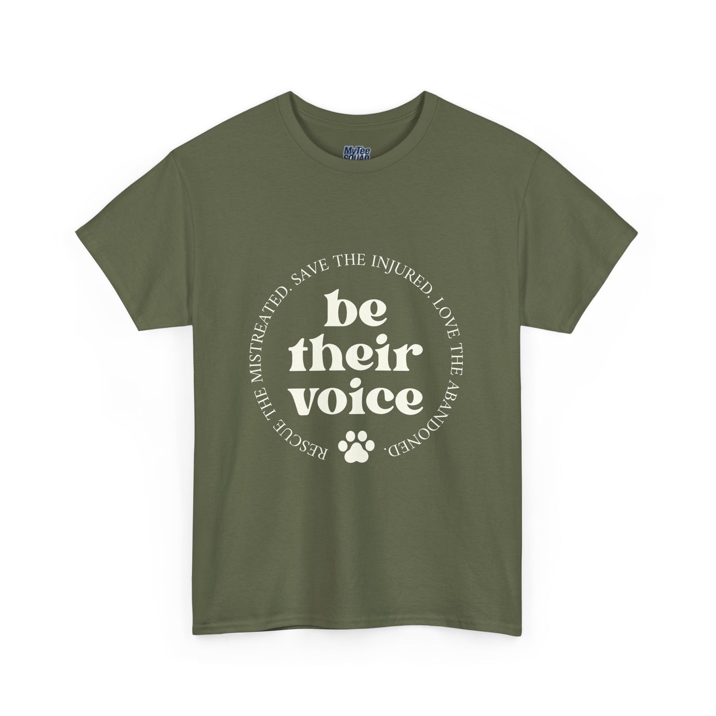 Be Their Voice T-Shirt – Animal Rights Advocate Tee