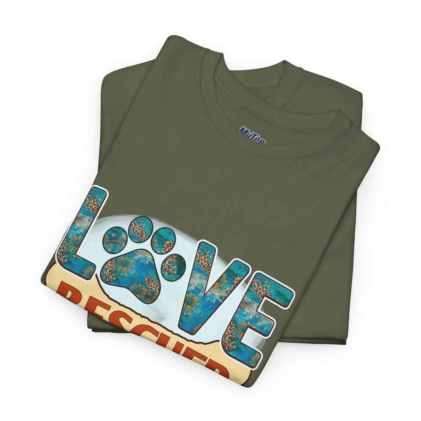 Love Rescued Me T-Shirt - Rescue Dogs Save Lives