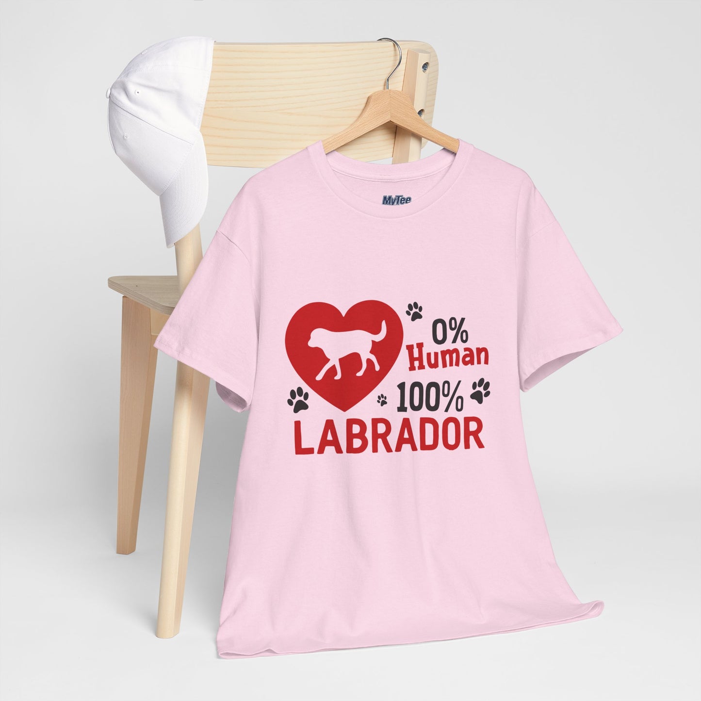 0% Human 100% Labrador Unisex T-Shirt