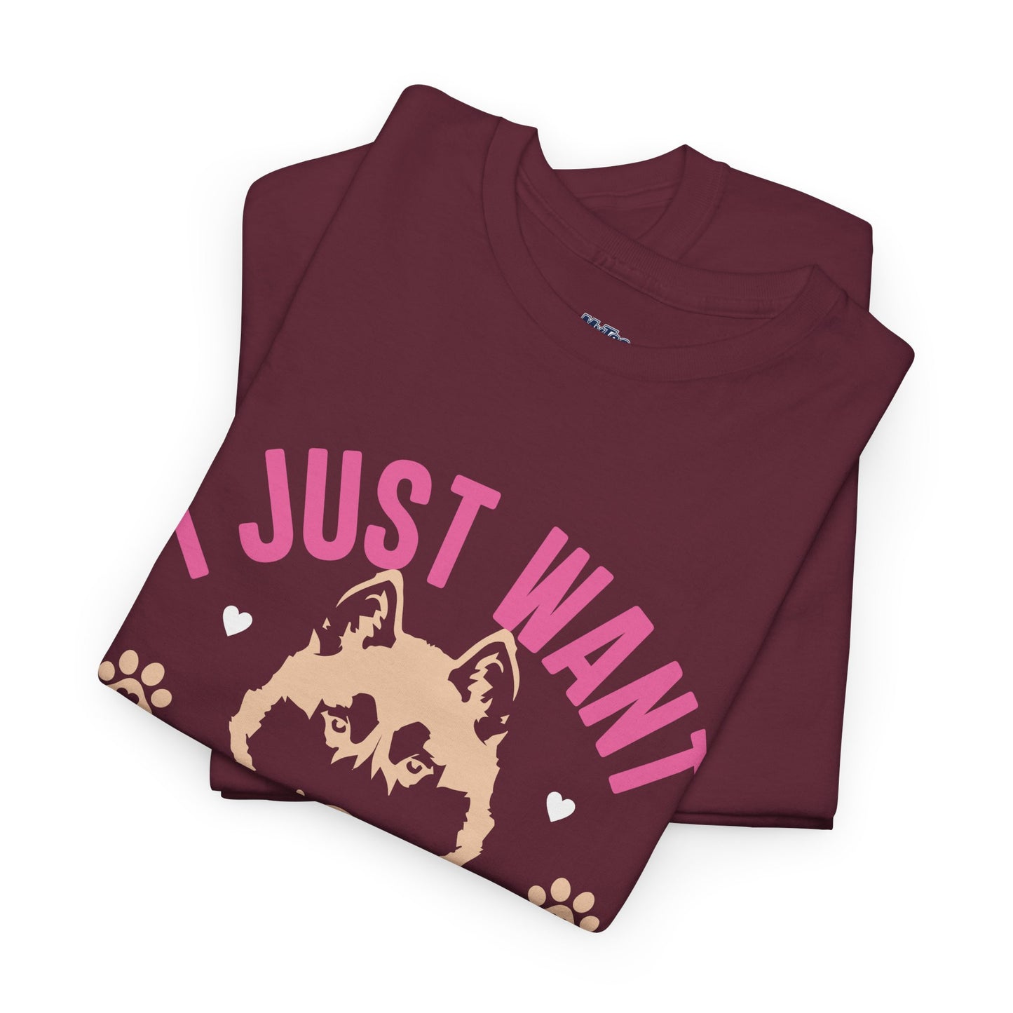 I Just Want All The Dogs Unisex T-Shirts For Dog Lover
