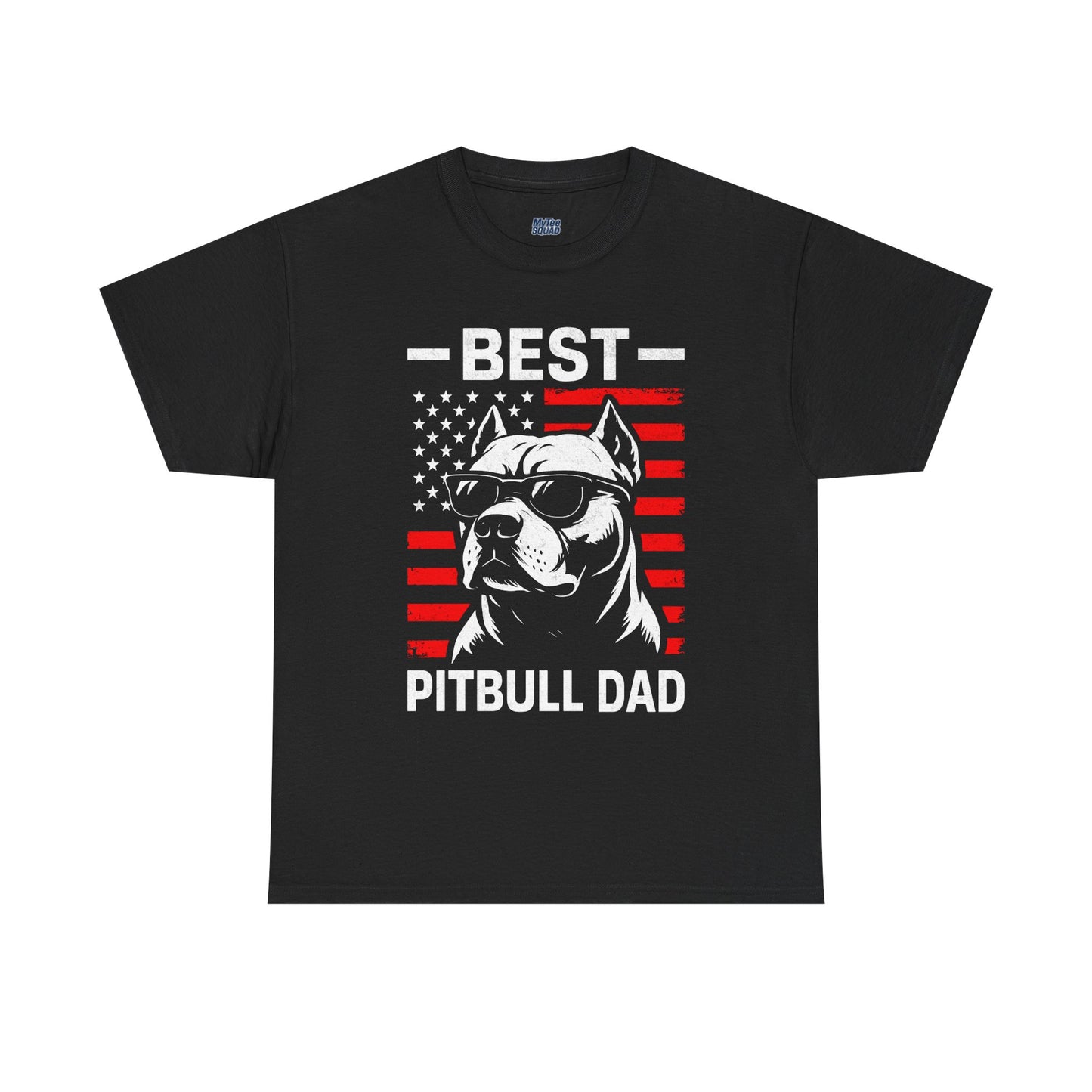 Best Pitbull Dad T-Shirt For Real Dog Father Only