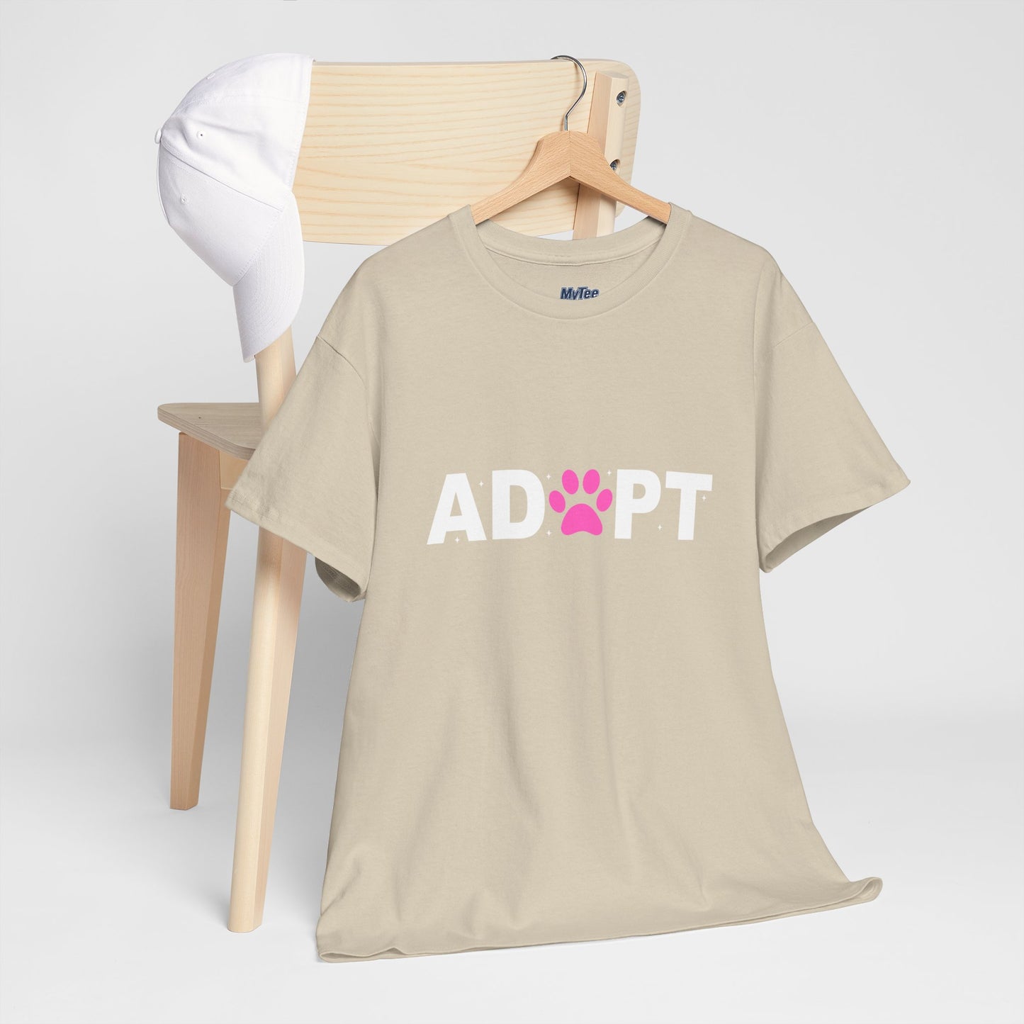 Adopt Unisex T-Shirt – Love In Every Paw Print