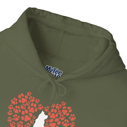 Heart Of A Cat – Minimalist Pet Lover Hoodie