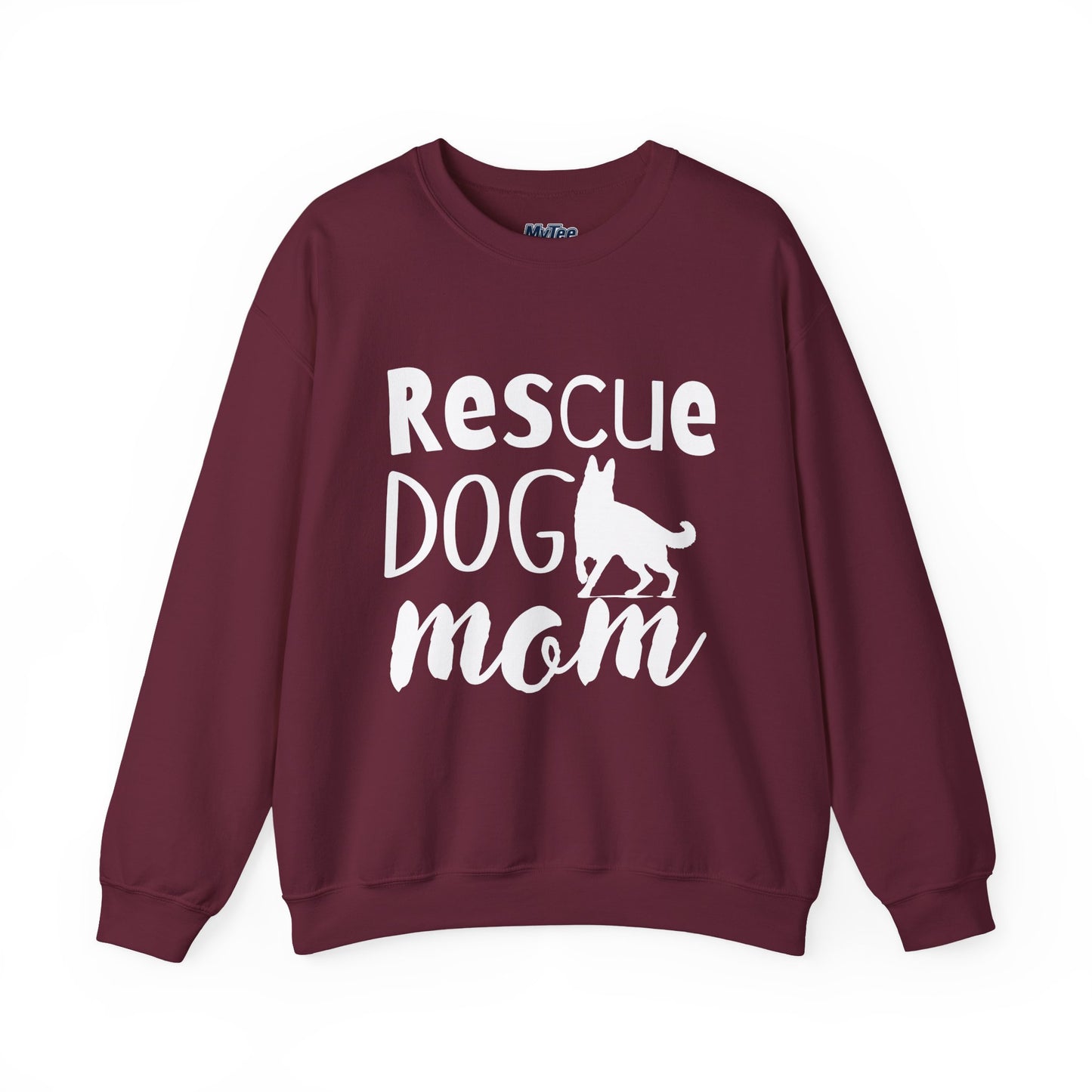 'Rescue Dog Mom' - Sweatshirt