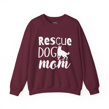'Rescue Dog Mom' - Sweatshirt