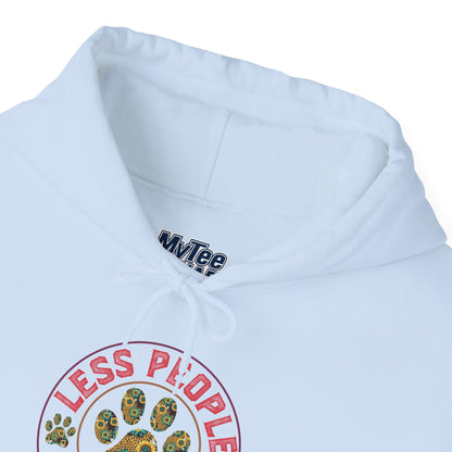 Less People More Dog Unisex Hoodie | Cozy Pet Lover Apparel