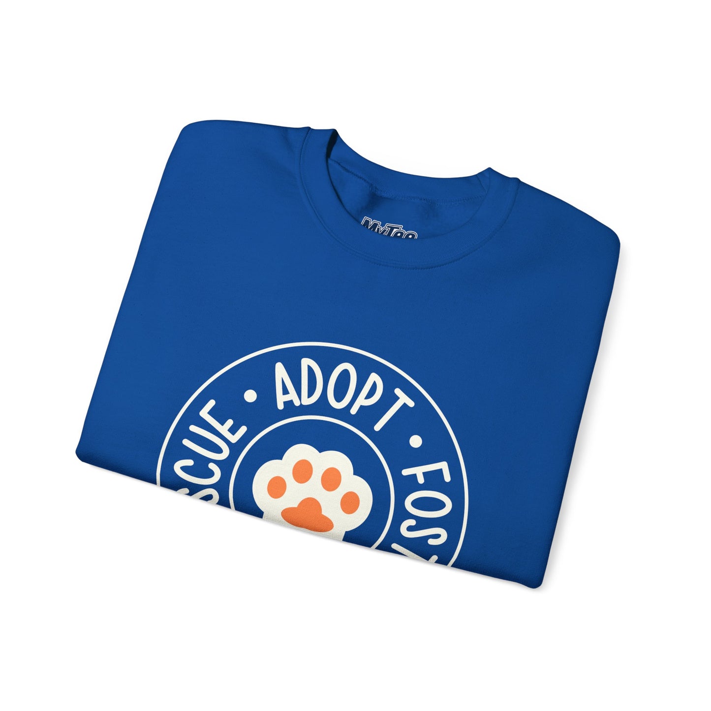 Rescue, Adopt, Foster Unisex Sweatshirt | Animal Lover Gift, Pet Adoption Crewneck