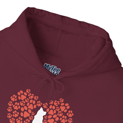 Heart Of A Cat – Minimalist Pet Lover Hoodie