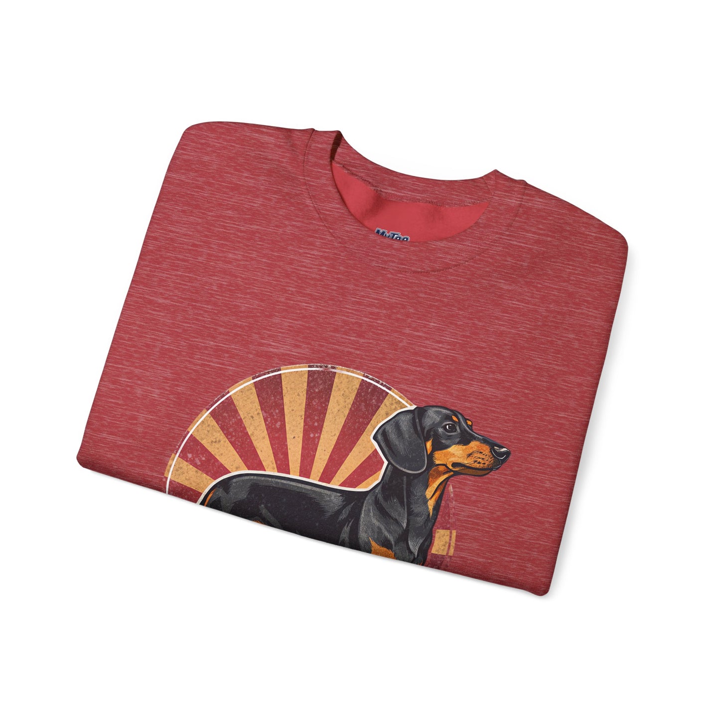 Dachshund Small But Mighty Sweatshirt – Fierce Pup Energy Pullover