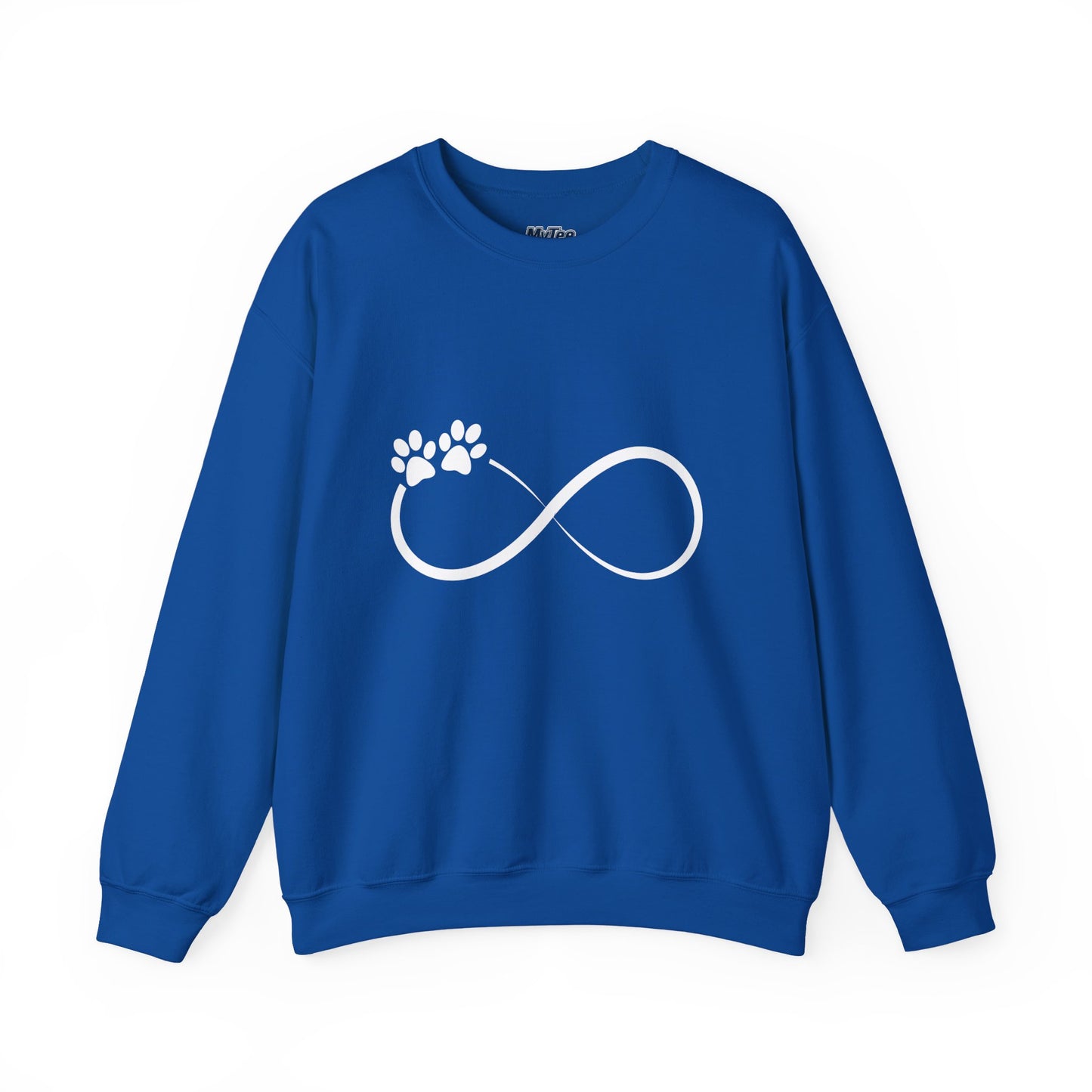 Infinity Paw Print Hoodie - Warm & Minimalist