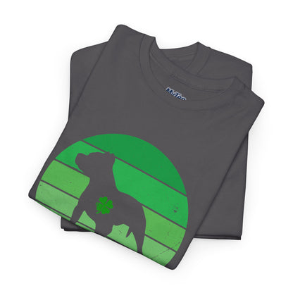 Pitbull Dad Heavy Cotton Tee | Father's Day Gift