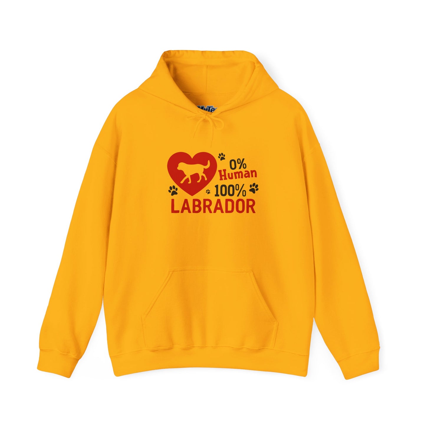 0% Human 100% Labrador Unisex Hoodie