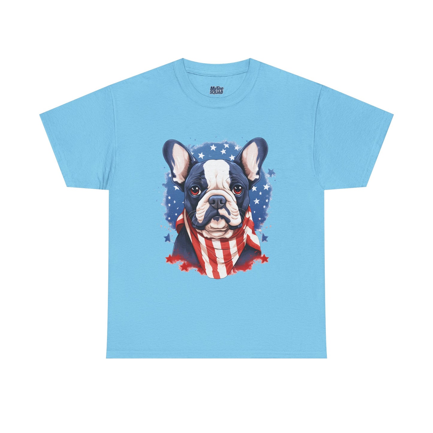Patriotic French Bulldog Unisex T-Shirt | Dog Lover