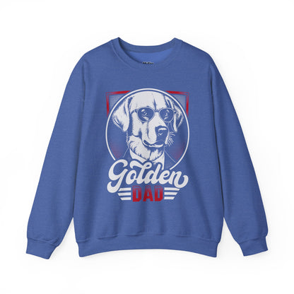 Golden Retriever Dad Sweatshirt | Retro Pet Lover Design