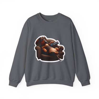 Dachshund Do Not Disturb Sweatshirt  – Unisex Lounge Mode On
