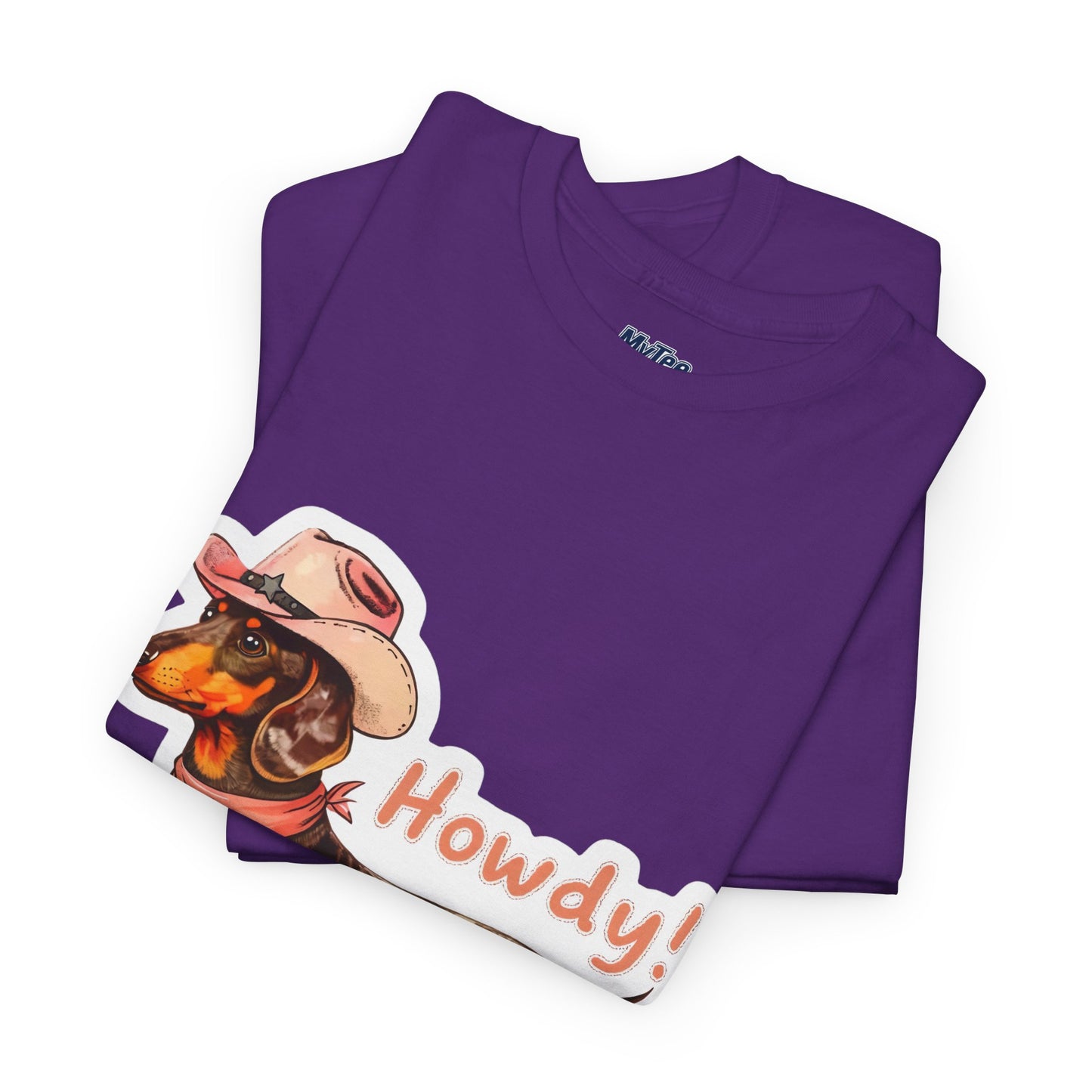 Dachshund Howdy Unisex T-Shirt – Southern Charm For Pup Fans