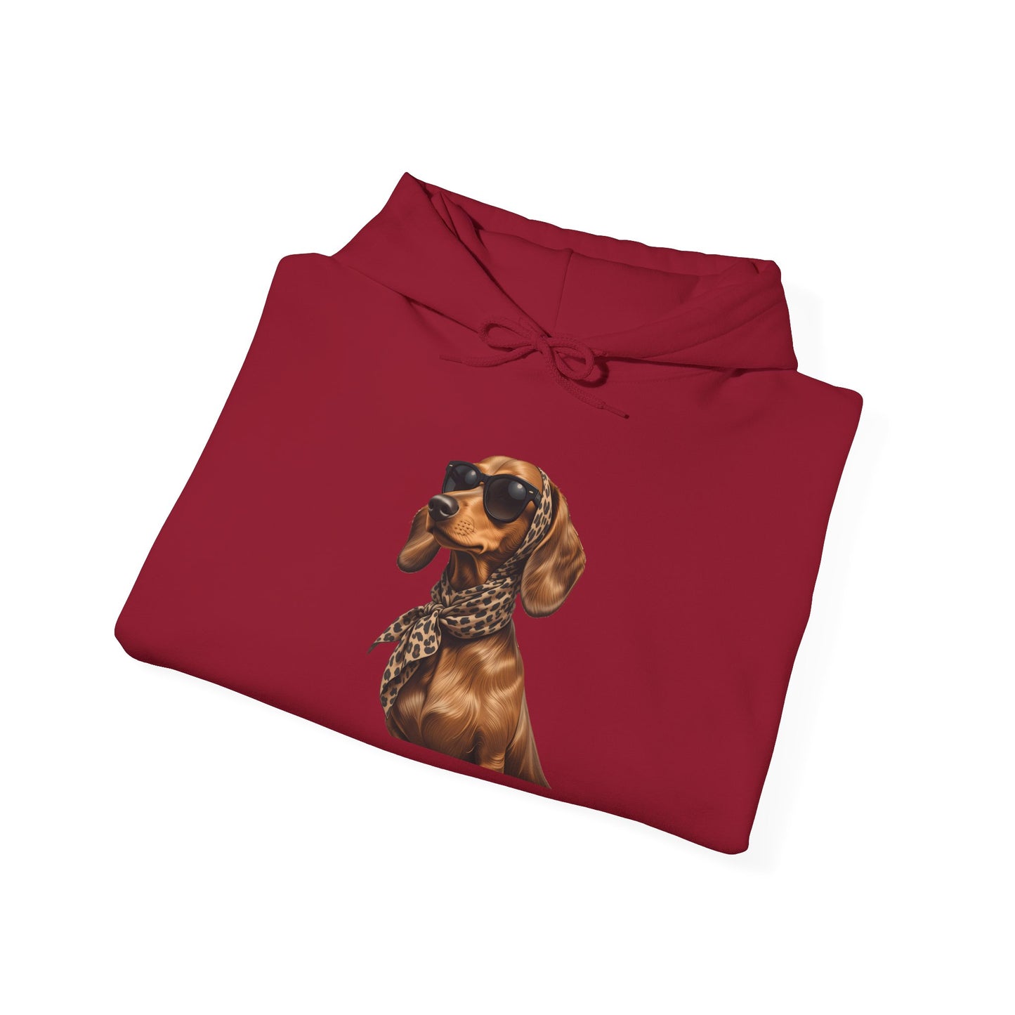 Cool Dachshund Dog Sunglasses Unisex Hoodie |  Dog Lover Gift, Pet-Themed Fashion
