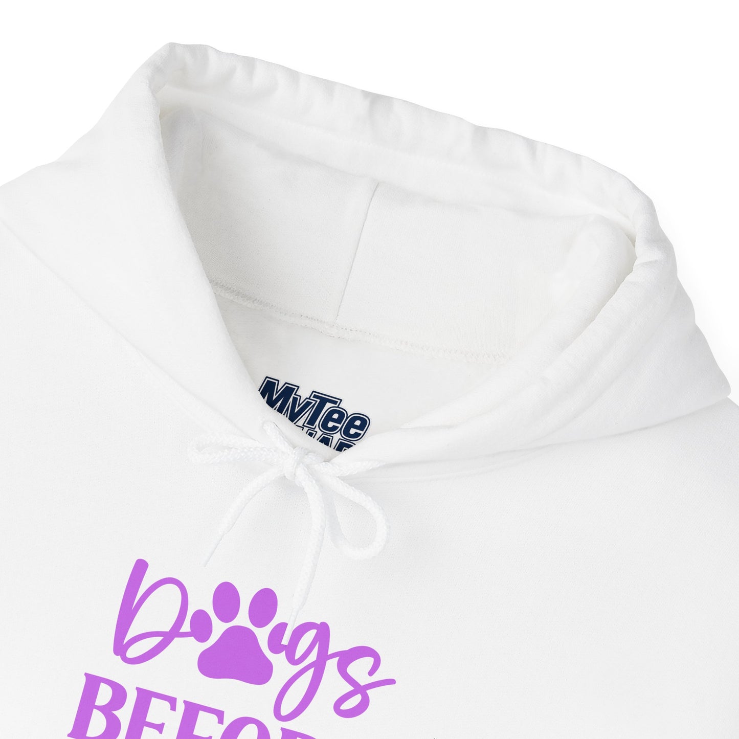 Dogs Before Dudes Hoodie | Cute Pet Lover Sweatshirt