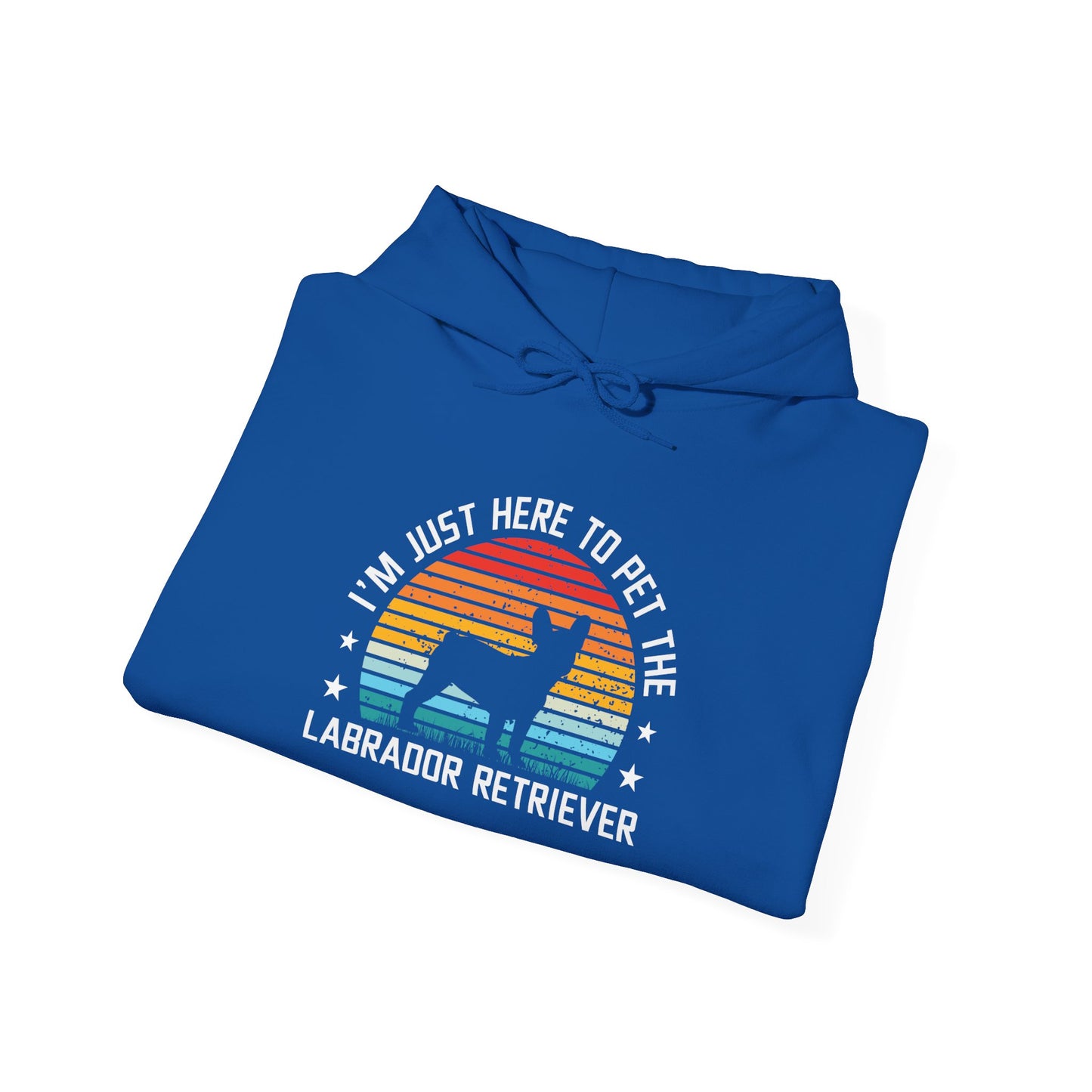 I'm Just Here To Pet The Labrador Retiever Unisex Hoodie