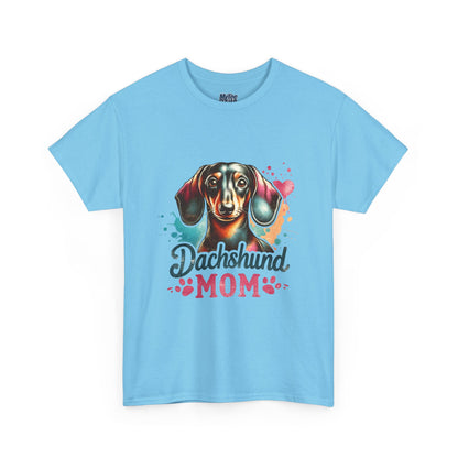 Dachshund Mom T-Shirt, Funny Dog Lover T-Shirt, Gift For Dog Moms