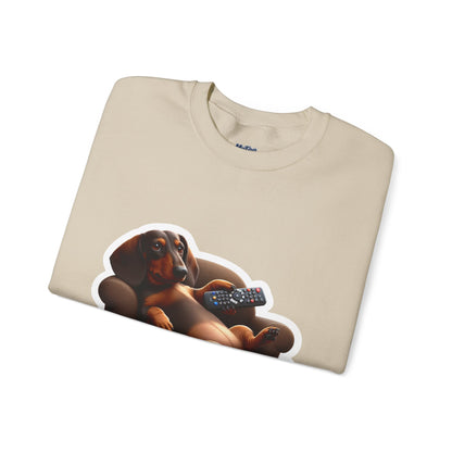 Dachshund Do Not Disturb Sweatshirt  – Unisex Lounge Mode On