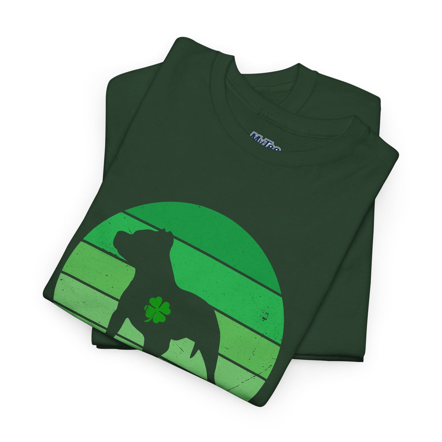 Pitbull Dad Heavy Cotton Tee | Father's Day Gift