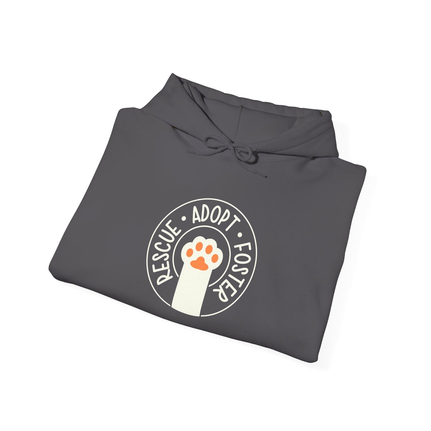 Rescue Adopt Foster Unisex Hoodie | Adoption Awareness