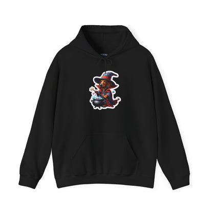Dachshund Wizard Unisex Hoodie – Bewitching Dog Graphic