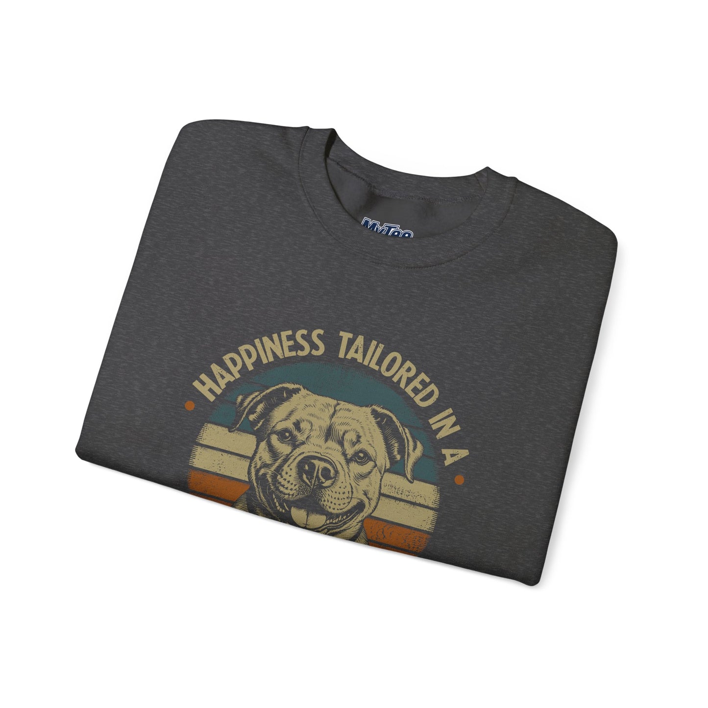 Happiness Tailored In A Pitbull Smile Unisex Sweatshirt