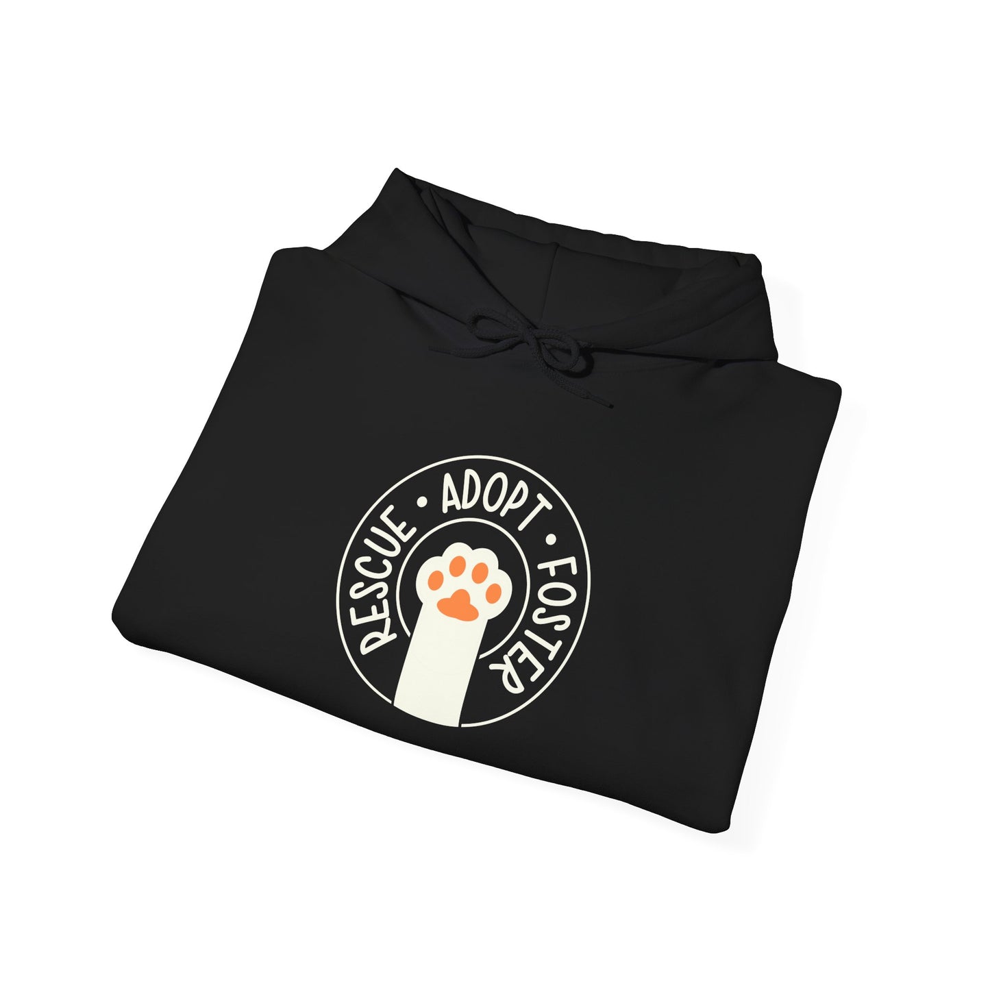 Rescue Adopt Foster Unisex Hoodie | Adoption Awareness
