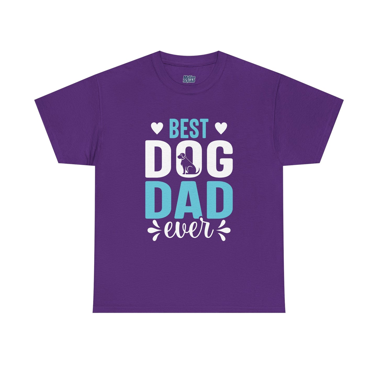 Best Dog Dad Ever Cotton T-Shirt