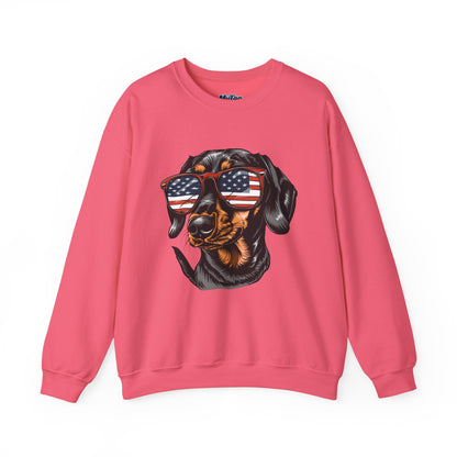 Dachshund Heavy Blend Unisex Sweatshirt – Cozy Pup Parent Style